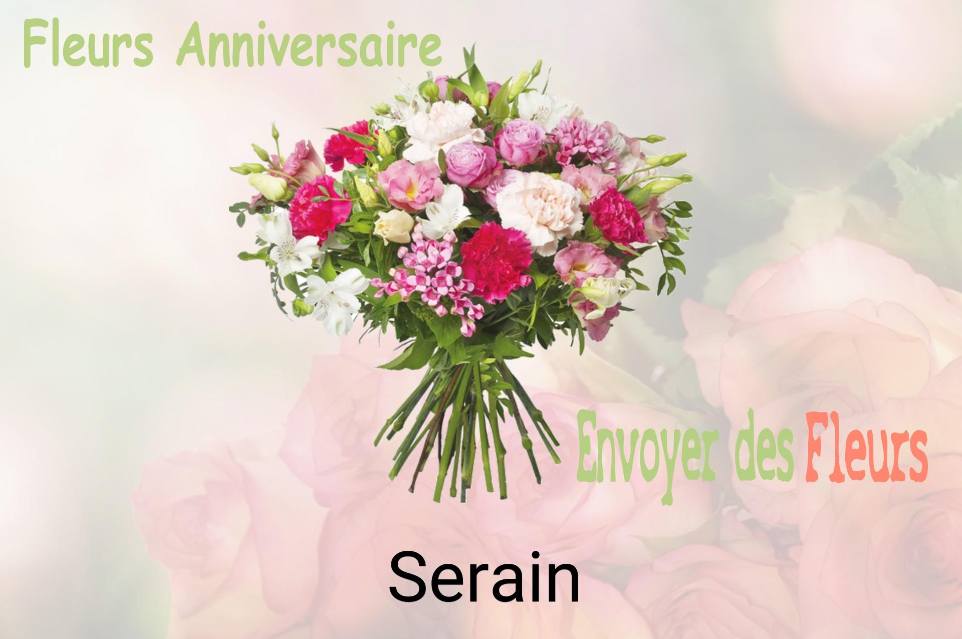 Bouquet de fleurs d’anniversaire livré à Serain