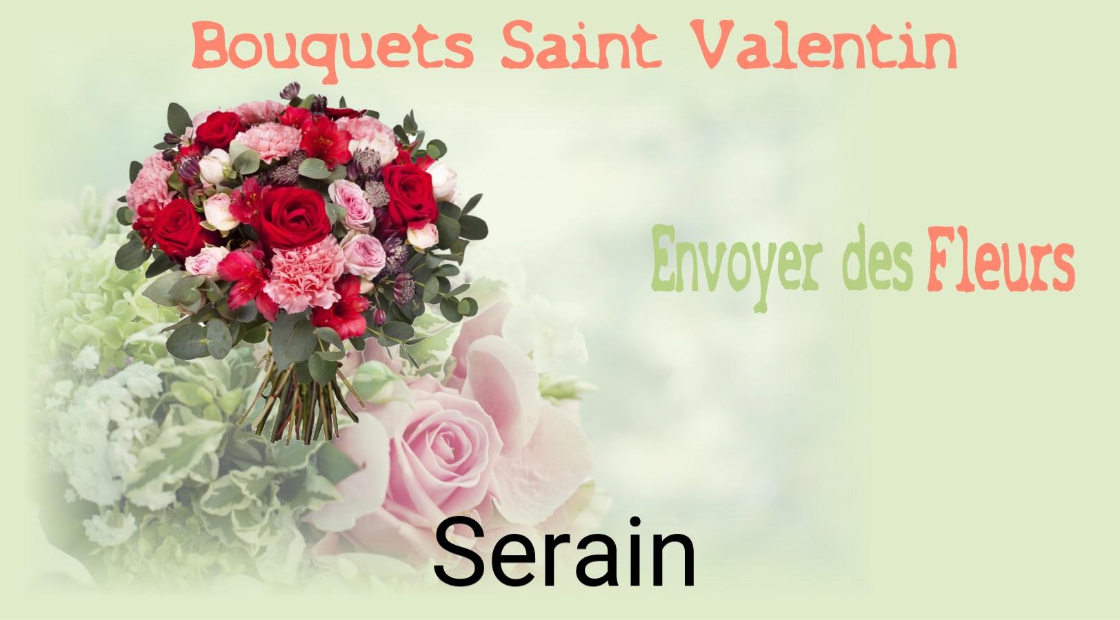 Roses de Saint-Valentin livrées à Serain